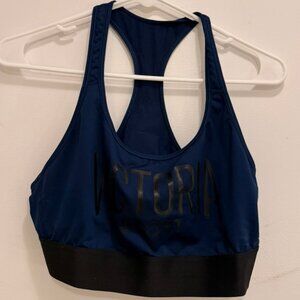 Victoria's Secret Sports Bra navy blue small/medium